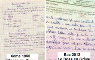 Le maître et l’élève, le syndicat et la grève, la médiocrité et la relève maitre-eleve