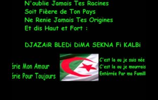 Je suis Algérien Libre et Fier